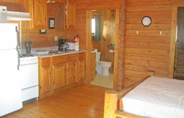 Cottage rental interior